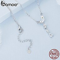 Colar de Prata Lua Bamoer 925: Elegância Feminina - imagem 2