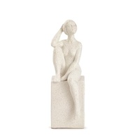 Escultura Feminina em Polirresina - Decoração Elegante para Ambientes Modernos - imagem 2