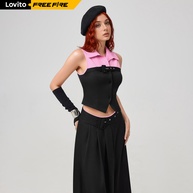Lovito Free Fire: Top e Calça Kapella Feminina - imagem 2