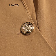 Regata Casual Lovito com Botões Lisos – Estilo e Conforto Feminino - imagem 2