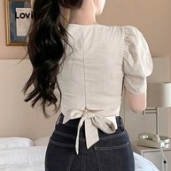 Blusa Casual Lisa Plissada Lovito: Estilo e Conforto Feminino - imagem 2