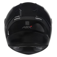 Kit Capacete ASX City Preto Moto Masculino e Feminino com Viseira Fumê e Transparente - imagem 5