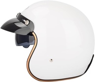 Capacete Feminino Retrô Aberto CC14: Estilo Vintage com Conforto e Segurança - imagem 4
