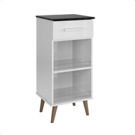 Balcão Fruteira com Suporte para Galão de Água - Armário Fenix com Design Moderno e Pés Antiumidade - imagem 1