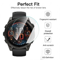 Película Garmin Fenix 8: Proteção 9H e Instalação Fácil - imagem 2