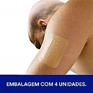 Curativo Nexcare Grande 4 Unidades – Proteção Real para Feridas - imagem 2