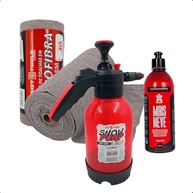 Kit Completo Limpeza Automotiva Feron: Snow Pump 3 em 1, Microfibra 200GSM e Shampoo Mais Neve - imagem 2