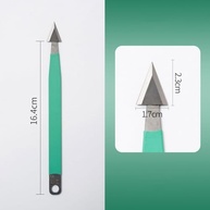Ferramenta para Modelagem em Cerâmica - Faca de Acabamento Profissional com Cabo Ergonômico - imagem 2