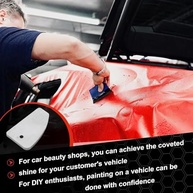 Yunir Scrapper de Carboneto, Tungsten Aço de Denibing Ferramenta de Tinta Lençal para Remoção de Tinta de Carro, Com Cordão e Estojo para Detalhes Automáticos - imagem 3