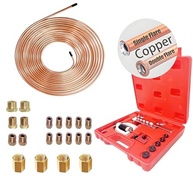 Kit Completo Ferramentas Alargamento Linha Freio Dupla/Única - 5 Tamanhos + Cortador + Tubo Cobre 6m - imagem 2
