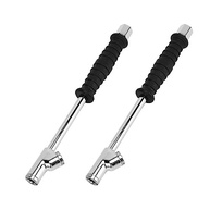 ZJchao Ferramentas Semi -Caminhão, Haste Inflável de Cabeça Dupla 2pcs Haste Inflável de Pneus de Carro 1/4 Polegada Caminhão de Caminhão de Cabeça Dupla Medidor de Pressão de Ar para Pneus Semi - imagem 4