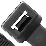 Abraçadeira de Nylon Preta 200 x 4,8 mm – 100 Unidades FERRARI - imagem 2