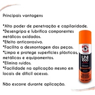 Uni1000 Desengripante: Kit com 2 - Livre-se da Ferrugem! - imagem 2