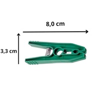 Prendedores de Roupa Reforçados Castelli - 24 Unidades Resistentes, Sem Ferrugem, Sem Deformação - imagem 4