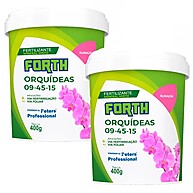 Fertilizante Forth Orquídeas Floração 400g: Nutrição de Alta Performance para Flores Deslumbrantes - imagem 1