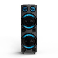 Caixa de Som Torre Pulse Double 1800W RMS: Festa Incrível com LED e Graves Potentes! - imagem 1