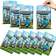 Minecraft Sacos de Presente – 30 Unidades para Festa - imagem 1