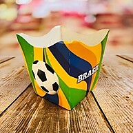 Cachepôs Futebol Brasil: Decore Sua Festa! - imagem 2