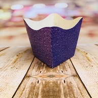 Cachepôs Glitter Roxos: Decore Sua Festa! - imagem 2