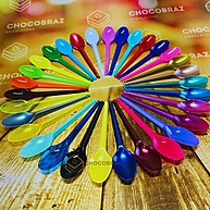 Colher de Sobremesa Roxa Perolada: Elegância para sua Festa! - imagem 2