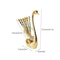 Talheres Elegantes com Suporte em Forma de Letra - Estilo Sofisticado para Festas, Cafés e Presentes - imagem 2