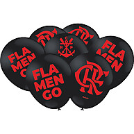 Balão Flamengo Preto Oficial #9 - Festcolor - imagem 2