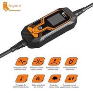Carregador Portátil EV Feyree 3.5KW-7KW Tipo 2 5M - Carregamento Rápido e Seguro para Carros Elétricos e Híbridos no Brasil - imagem 3