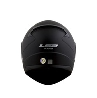 Capacete LS2 Rapid FF353 Monocolor Preto Fosco: Segurança e Estilo para Sua Pilotagem - imagem 4