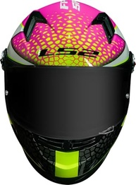 Capacete LS2 FF358 Speedy Branco Rosa: Segurança e Estilo para Sua Moto - imagem 4