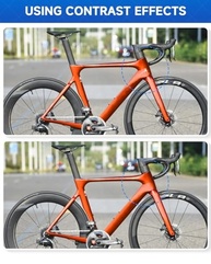 Tinta de Retoque para Bicicleta Amber Glow Satin (#FF6E25) - Compatível com Giant Exact Match para Reparos Profissionais - imagem 4