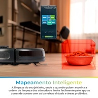 Smart Robô Aspirador Wi-Fi PRA2000 Positivo - 3 em 1 (Varre, Aspira, Passa Pano), Autolimpante, Mapeamento Inteligente - imagem 4