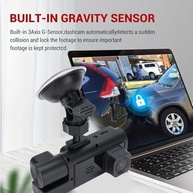 Câmera de Carro Jectse 1080p Dupla Lente Wi-Fi: Segurança e Gravação Completa - imagem 5
