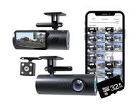 Black Box GP4 Dual: Câmera Veicular com Wi-Fi e Cartão 32GB para Segurança Completa - imagem 2