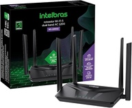 Roteador Wi-fi W5 1200GS Preto Intelbras - imagem 1