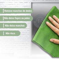 Kit 3 Pano Mágico Ecomais Akora - Limpeza sem Fiapos e Resíduos - imagem 5
