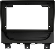 Moldura Fiamon 9" Chinês para Fiat Palio Way 2014-2018 - Preta: Instalação Perfeita! - imagem 1