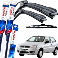 Kit Palheta Limpador Parabrisa Bosch Aerofit Dianteira + Traseira para Fiat Palio (2003-2010) - Visibilidade e Durabilidade Superior - imagem 2