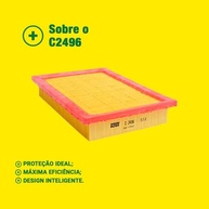 Filtro de Ar MANN-FILTER C 2496 Original: Proteção Superior para seu Fiat - imagem 4