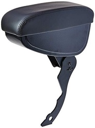Apoio de Braço Curvo Ecológico Preto para Fiat Palio, Siena, Strada e Uno Mille (1984-2012) com Porta Objetos - imagem 2