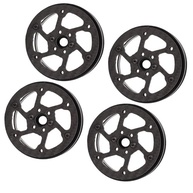 RiToEasysports: Kit 4 Rodas Fibra de Carbono 2.2" para Crawler RC 1/10 - Upgrade Alta Resistência - imagem 4