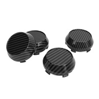 Tampas Centrais Roda Fibra de Carbono 60mm - Estilo e Proteção para Seu Veículo - imagem 3