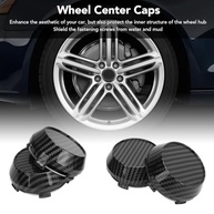4 Calotas Centrais para Rodas 60mm Fibra de Carbono - Estilo Esportivo Universal - imagem 5