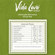 Aveia em Flocos, Natural, 1kg, Rica em Fibras e Vitaminas Vida Leve - imagem 3