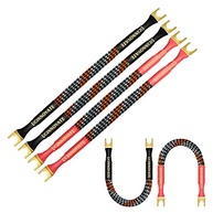 Cabos Jumper UCINNOVATE OFC HiFi 11AWG: Som Imersivo e Bi-wire de Alta Fidelidade - imagem 3