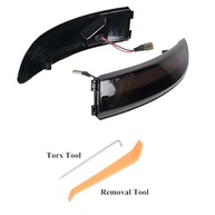 Luz de Seta Sequencial LED Ford Fiesta 12-20 & B-Max B232 - Lente Fumê Âmbar (Par) - imagem 5