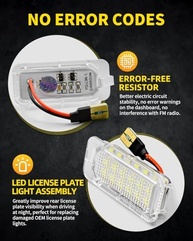Luzes de Placa LED Brilhantes para Ford Explorer, Escape, Fusion, Expedition e Fiesta - Kit com 2 - imagem 5