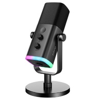 Fifine AmpliGame AM8: Microfone Gamer RGB - imagem 1