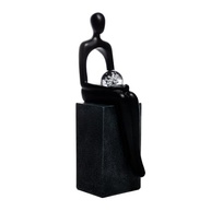 WOLFF - Figura Decorativa Tesouro em Resina | 7x8,5x24cm | Design Encantador para Decoração - imagem 2