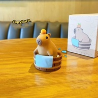 Figura de Capivara em Resina - Decoração de Mesa Animada e Fofa (2 unidades) - imagem 3