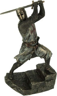 Cavaleiro Medieval Templário com Espada - Figura Detalhada Veronese 77519 - imagem 1